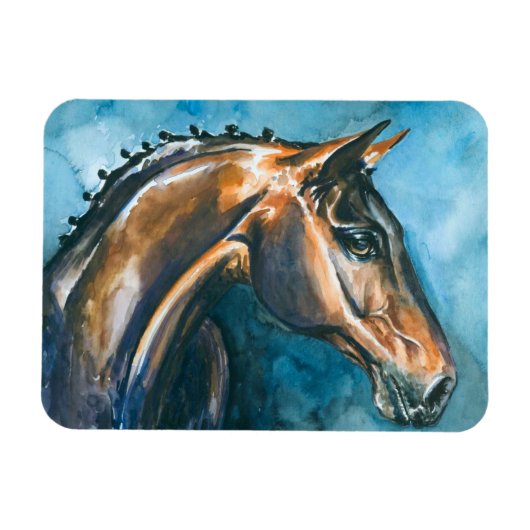 Pferd Magnet (Horizontal)