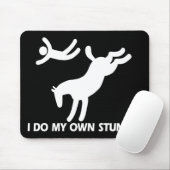 Pferd meine eigenen Bremsungen Mousepad (Mit Mouse)