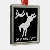 Pferd meine eigenen Bremsungen Ornament Aus Metall (Rechts)