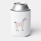 Pferd mit blauem Mane Dosenkühler (Kanne Rückseite)