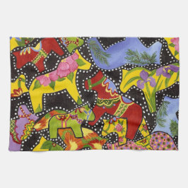 Pferd mit einem anderen Küchentuch