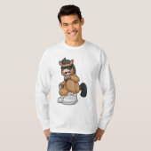 Pferd mit großen Schuhen T-Shirt (Vorne ganz)