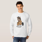 Pferd mit großen Schuhen T-Shirt (Vorne ganz)