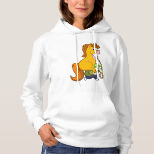 Pferd mit Junge.PNG Hoodie