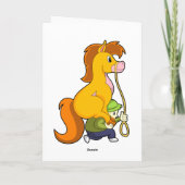 Pferd mit Junge.PNG Karte (Rückseite)