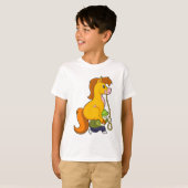 Pferd mit Junge.PNG T-Shirt (Vorne ganz)