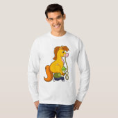 Pferd mit Junge.PNG T-Shirt (Vorne ganz)