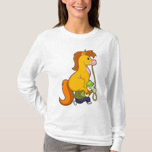 Pferd mit Junge.PNG T-Shirt