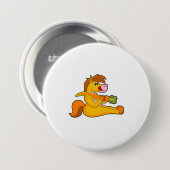 Pferd mit Karrot Button (Vorne & Hinten)