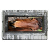 Pferd mit Namen Magnet (Horizontal)