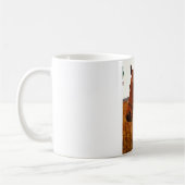 Pferd mit Red Bow Kaffeetasse (Links)