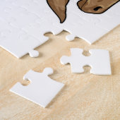 Pferd mit Regenbogenhaaren Puzzle (Seite)