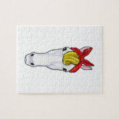 Pferd mit Ribbon Puzzle (Horizontal)