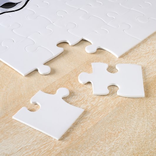 Pferd mit Ribbon Puzzle (Seite)