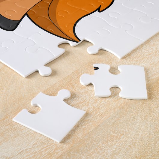 Pferd mit Sonnenbrille Puzzle (Seite)