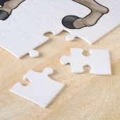 Pferd mit Sonnenbrille Puzzle (Seite)