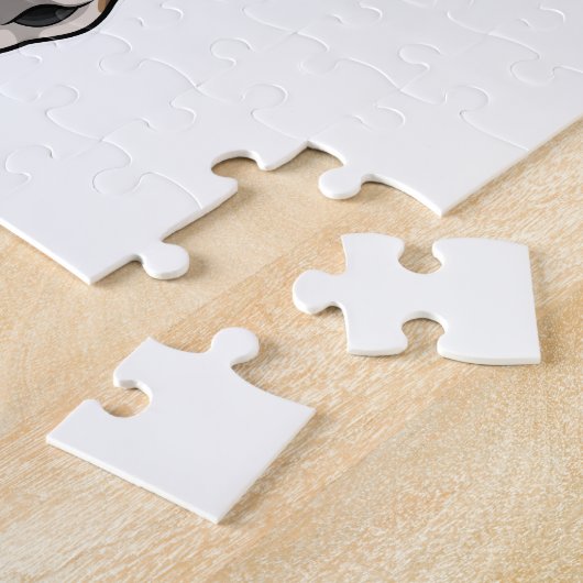 Pferd mit Sonnenbrille Puzzle (Seite)