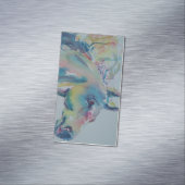 Pferd mit vielen Farben Magnetische Visitenkarte (Beispiel)