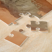 Pferd mit WüstenMesas Puzzle (Seite)