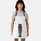 Pferd mit Zylinder Schürze (Insitu)