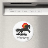 Pferd - Mustang Magnet (In Situ (Geschirrspüler))