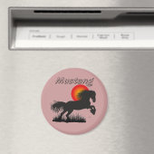 Pferd - Mustang Magnet (In Situ (Geschirrspüler))