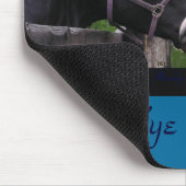 Pferd mustert Mousepad (Ecke)