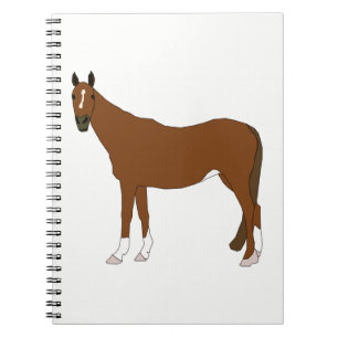 Pferd Notizblock