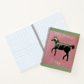 Pferd Notizblock (Innenseite)