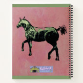 Pferd Notizblock (Rückseite)