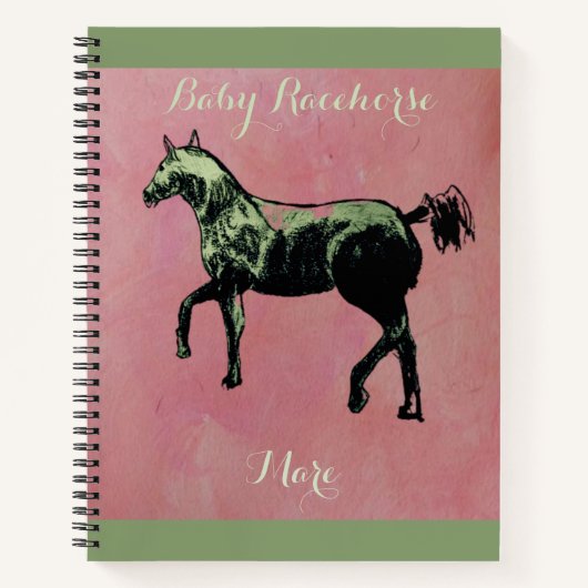 Pferd Notizblock (Vorderseite)