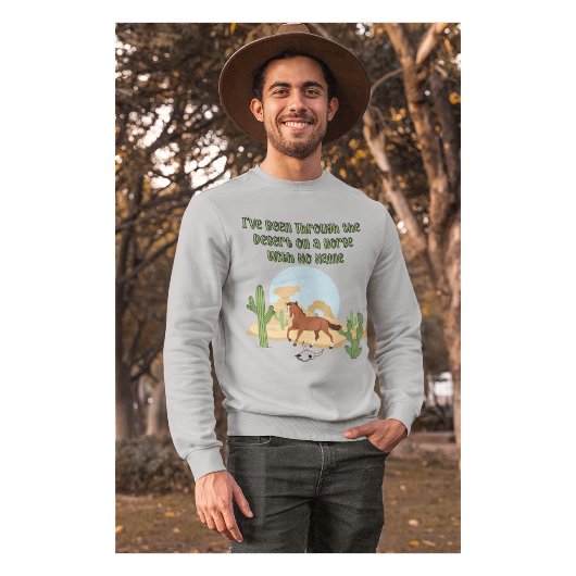 Pferd Ohne Namen Herren Sweatshirt