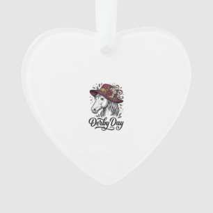 Pferd Papa Vintage Western Cowboy Reiter Shirt Des Ornament