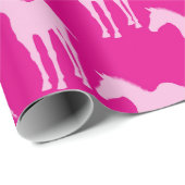 Pferd Patern Geschenkpapier (Rolleneckpunkt)