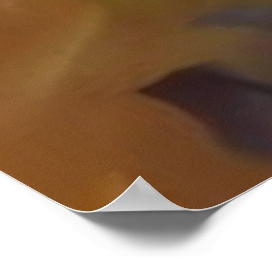 Pferd Pegasus fliegen Schöne Farben Poster (Ecke)