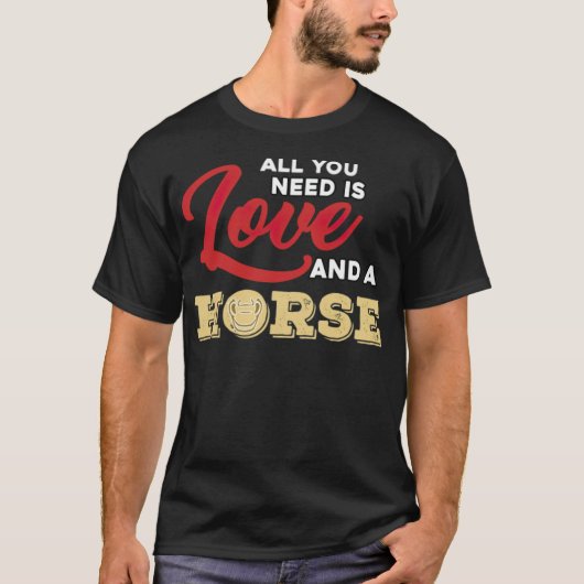 Pferd Pferd Lover Geschenkveranstaltung T-Shirt (Vorderseite)