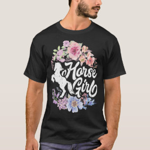 Pferd Pferdemädchen Reitsport T-Shirt Pferd