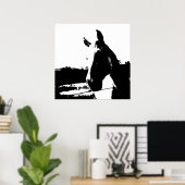 Pferd Pop Art Poster (Heimbüro)