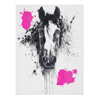 Pferd Poster