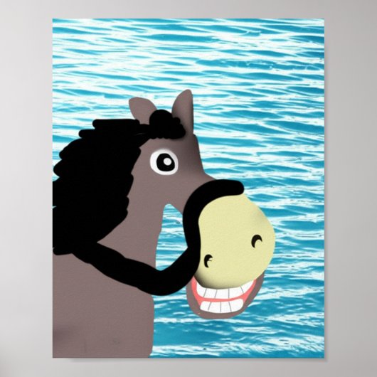 Pferd Poster (Vorne)
