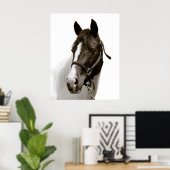 Pferd Poster (Heimbüro)