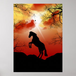 Pferd Poster