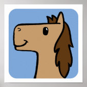 Pferd Poster (Vorne)