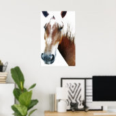 Pferd Poster (Heimbüro)