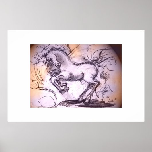 Pferd Poster (Vorne)