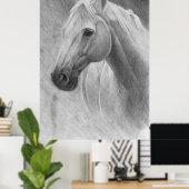 Pferd Poster (Heimbüro)