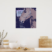 Pferd Poster (Küche)