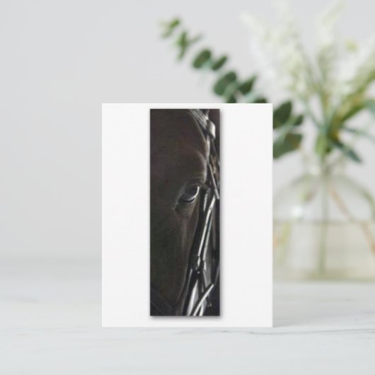 Pferd Postkarte (Stehend Vorderseite)