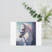 Pferd Postkarte (Stehend Vorderseite)