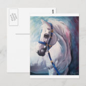 Pferd Postkarte (Vorne/Hinten)